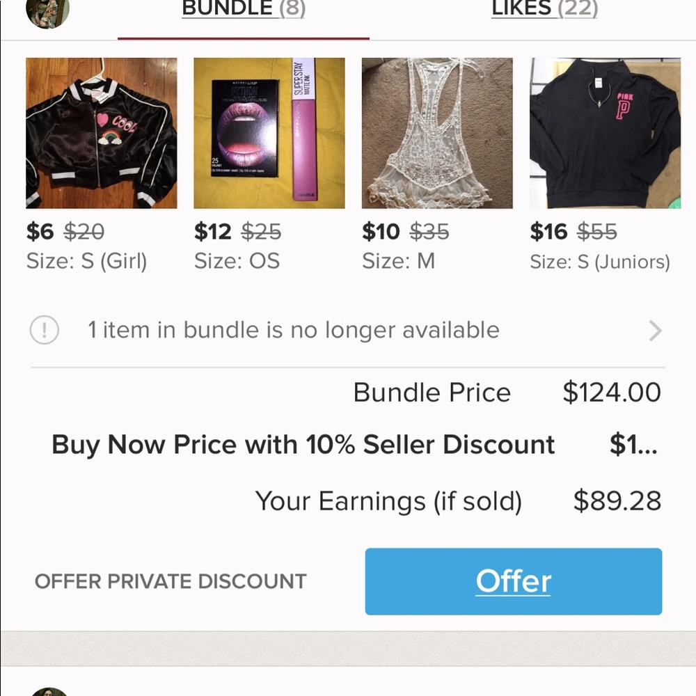 8 peice bundle for latasha1986